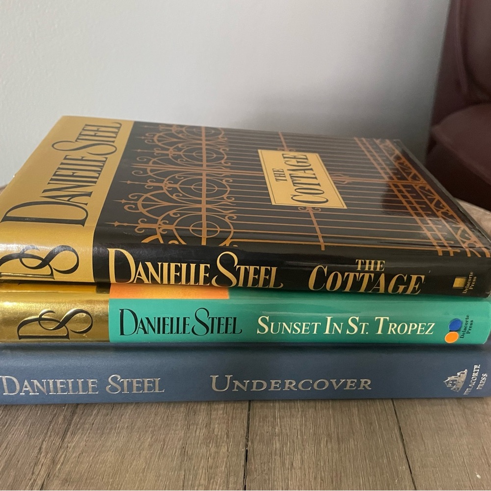 Book Set - Gold, Green, and Blue Covers